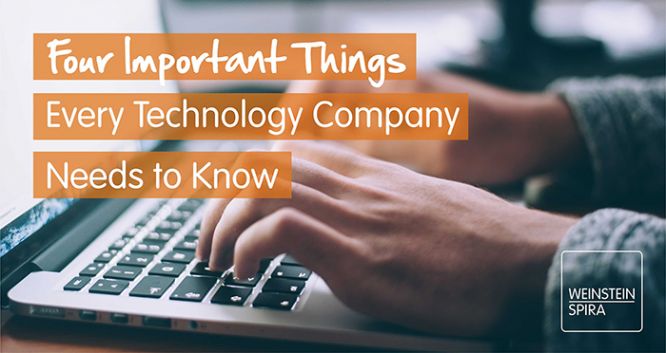 Four Important Things Every Technology Company Needs to Know