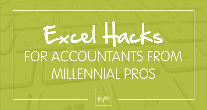 Excel Hacks for Accountants from Millennial Pros