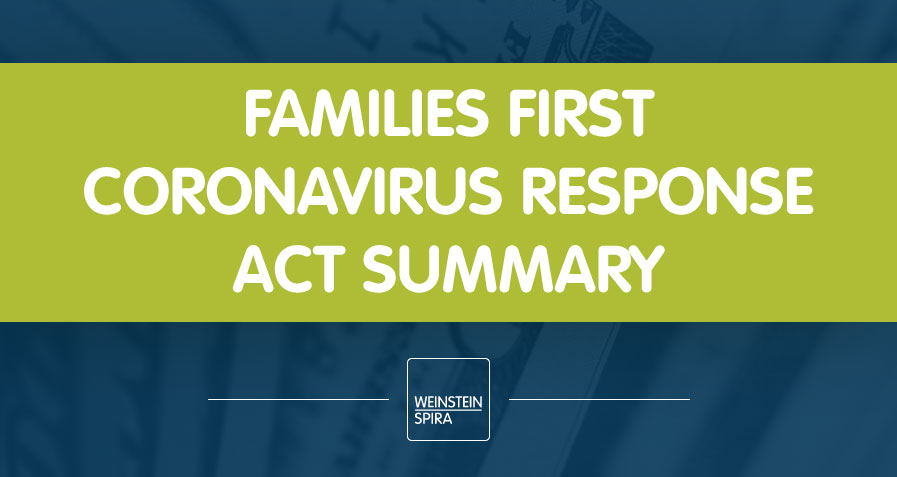 The Families First Coronavirus Response Act Summary