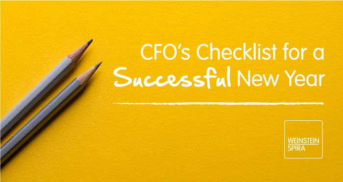 CFOs Checklist for a Successful New Year