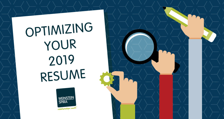 Optimizing Your 2019 Resume