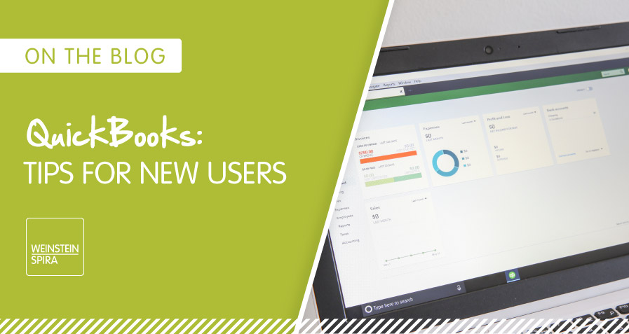 QuickBooks: Tips for New Users