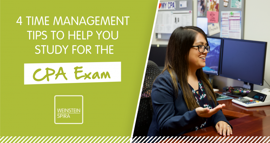 4 Time Management Tips to Help you Study for the CPA Exam