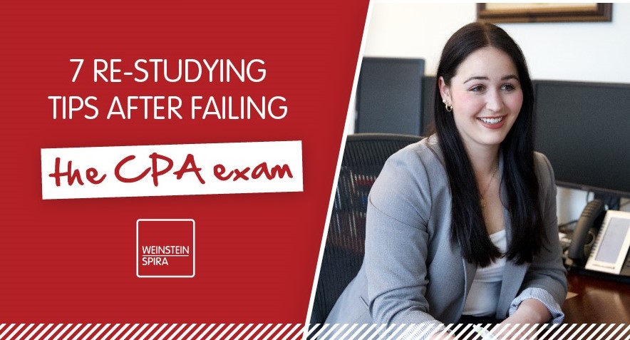 7 Re-Studying Tips After Failing the CPA Exam