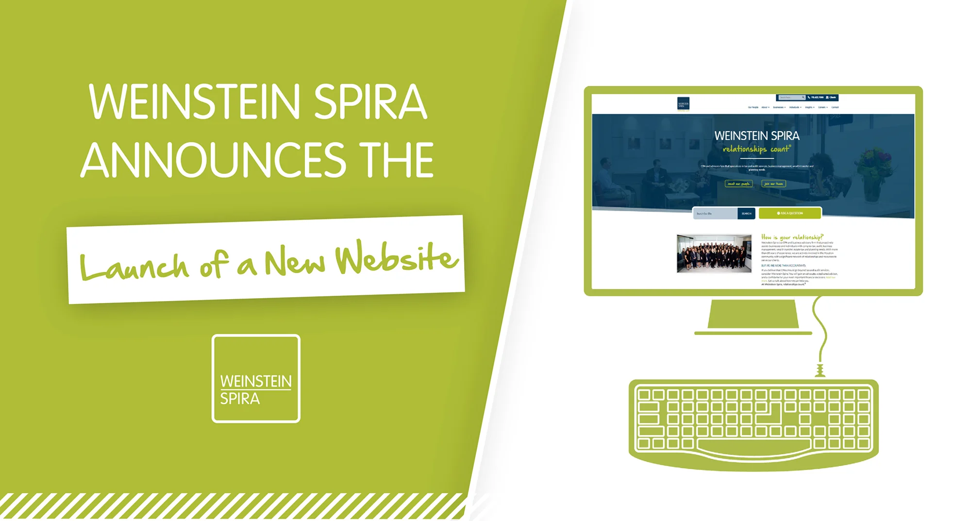 Weinstein Spira Announces Launch of New Website