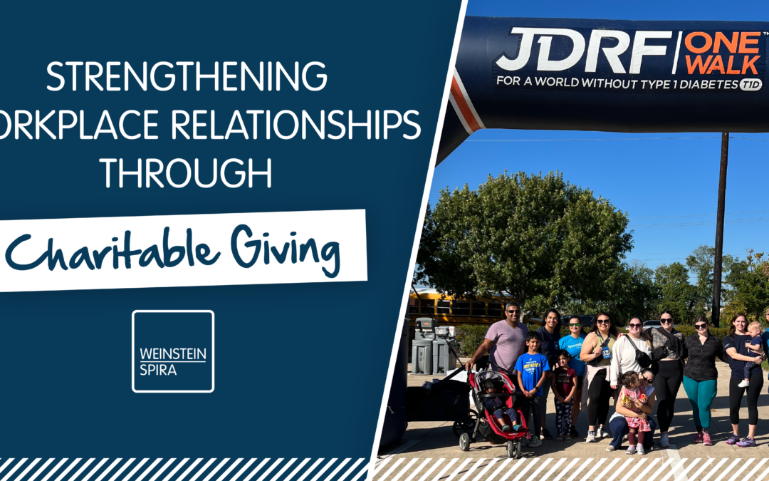 Strengthening Workplace Relationships Through Charitable Giving