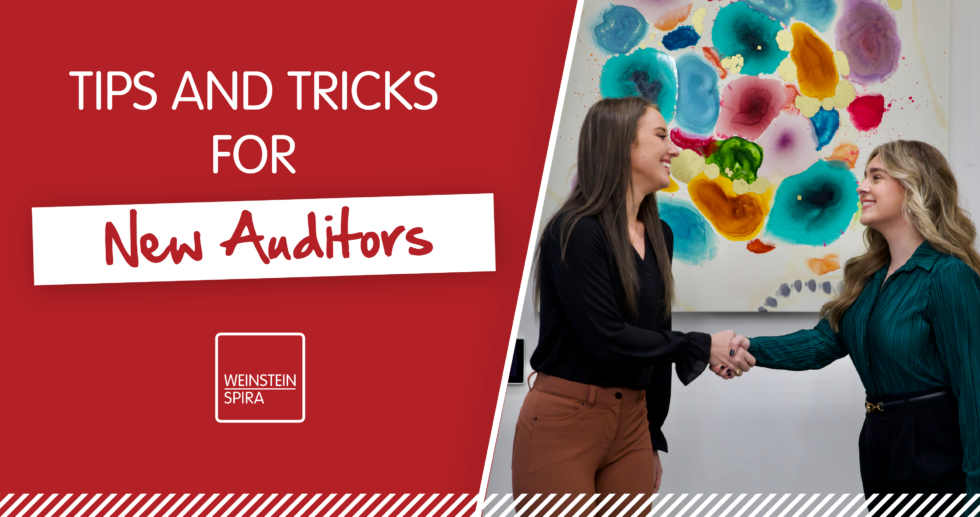 Tips and Tricks for New Auditors